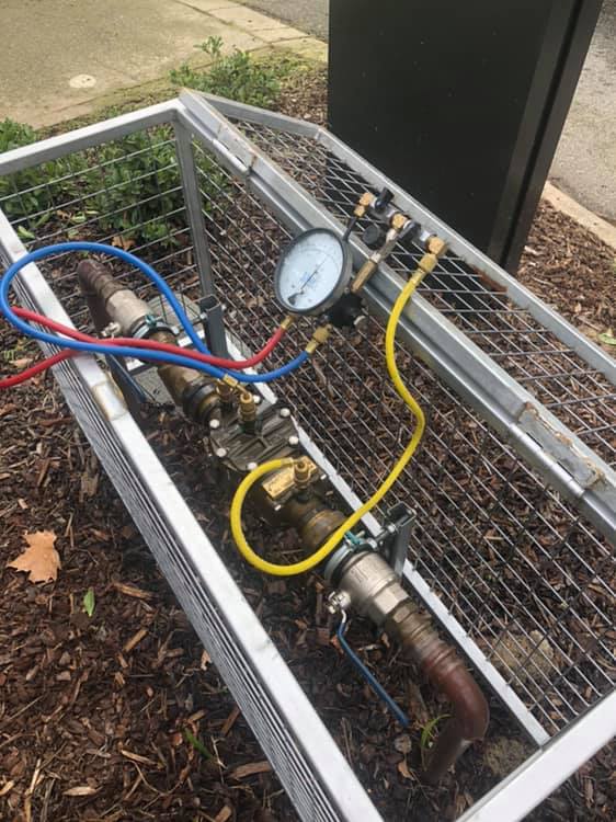 back-flow testing